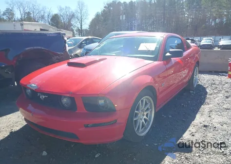 2008 Ford Mustang Gt Premium из США, поврежденный, VIN 1ZVHT82H985176956